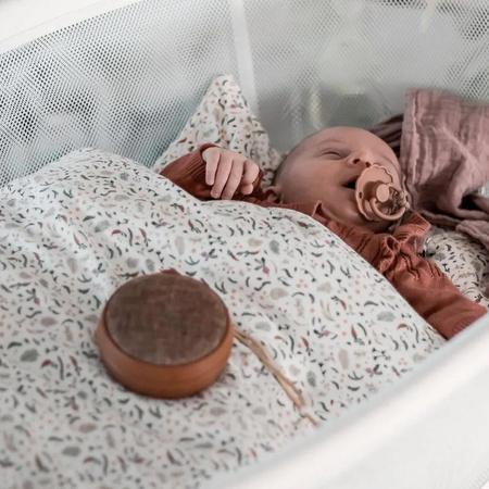 Membantu Głośnik z Dźwiękami Białych Szumów Echo - Jasnobrązowy