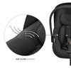 Kinderkraft Zestaw 3w1 Endura Safe Modular System Fotelik Samochodowy 0-36 kg Black