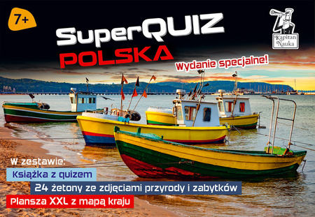 Wydawnictwo Edgard Kapitan Nauka. Pakiet SuperQuiz Polska