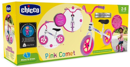 Chicco Rowerek Biegowy pink Comet