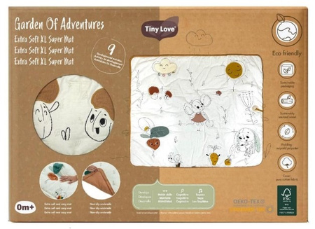 Tiny Love Mata Edukacyjna/Podróżna - Garden of Adventure
