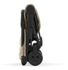 Cybex Coya Wózek Spacerowy Rama Matt Black Cozy Beige + Pałąk do Wózka