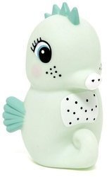 Petit Monkey Miękka Pastelowa Lampka Nocna LED  Konik Morski Miętowy