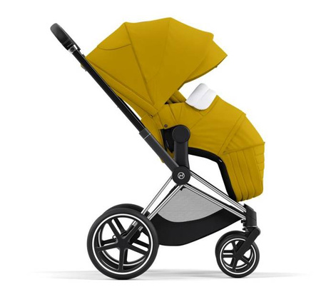 [OUTLET] Cybex Priam 4.0 Mustard Yellow - stelaż Chrome Black