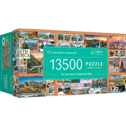 Puzzle - _13500 UFT_ -The Journey of Thousand Mile