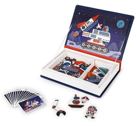 Janod Magnetibook Magnetyczna Układanka Kosmos 