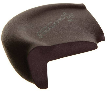 DreamBaby Nakładki Piankowe Na Narożniki - Zaokrąglone - 4 Szt. - Brązowe