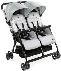 Chicco Ohlala Twin Wózek Spacerowy Silver Cat