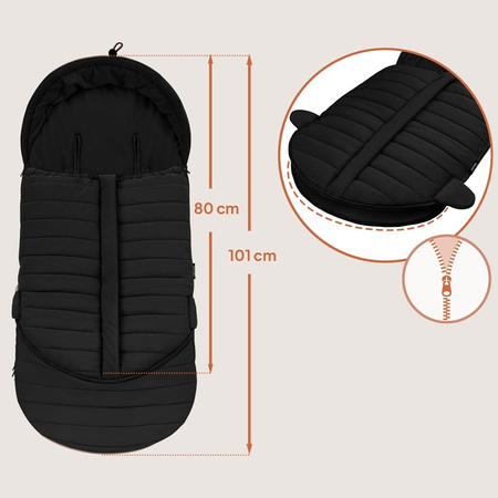 Lionelo Oli Śpiworek do Wózka Nutty