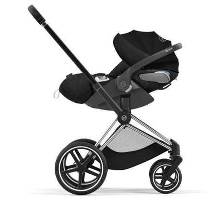 [OUTLET] Cybex Priam 4.0 Rama w Zestawie Ze Stelażem Siedziska Chrome + Czarny
