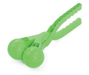 Prosperplast Snowballe 2 Snieżkomat do Robienia Kulek Śnieżnych Podwójny Zielony