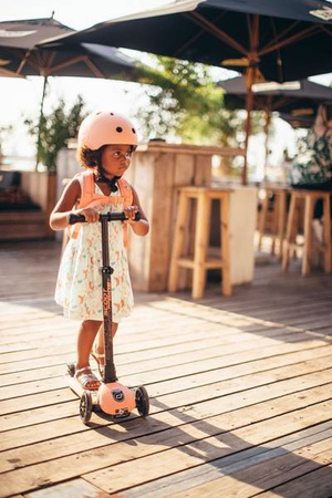 Scootandride Kask Dla Dzieci S-M Rose