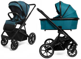 Muuvo Slick 2.0 Wózek Głęboko-Spacerowy Tropical Green