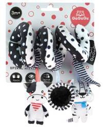 Tm Toys GaGaGu Pluszowa Spirala Krowa/Tygrys