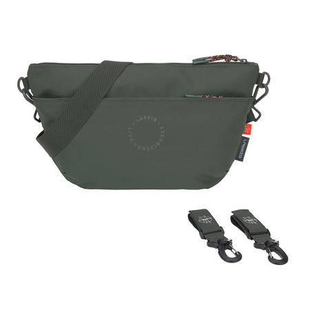 Lassig Green Label Torba dla mam Buggy Bum Bag dark olive