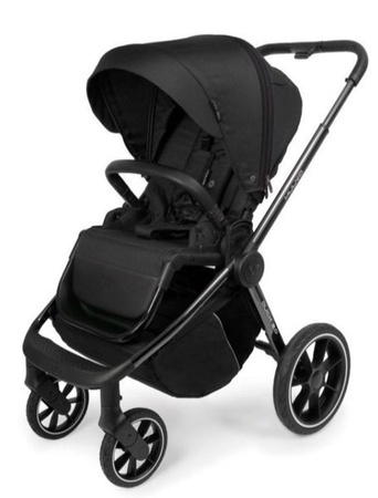 Muuvo Quick 3.0 Wózek Spacerowy Black Chrome Jet Black