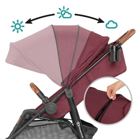 [OUTLET] Kinderkraft Grande New 2023 Wózek Spacerowy Black