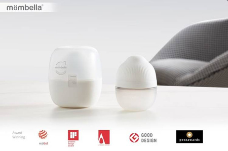 Mombella Butelka Antykolkowa dla Noworodka Ivory Silikonowa 120ml