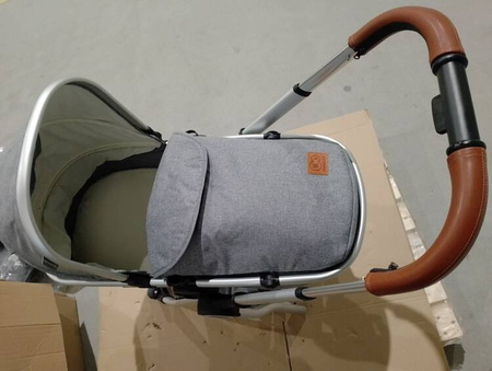 [OUTLET]  Kinderkraft Veo Wózek Wielofunkcyjny 3w1 Grey