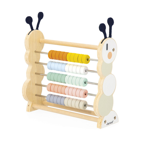 Janod Drewniane liczydlo Gąsienica Sweet Cocoon 18m+