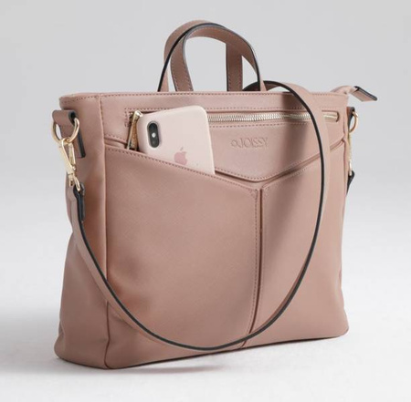 Torba Organizer Elen Lux Dutsy Pink/Gold Joissy 