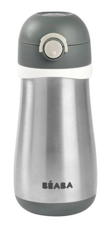 Beaba Bidon Termiczny Termobutelka 350 ml Mineral Grey