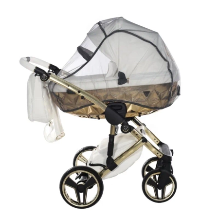 Tako Junama HandCraft Wózek Głęboko-Spacerowy 08 White /Gold