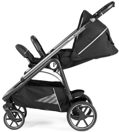 PegPerego Veloce Wózek Głęboko-Spacerowy Black Shine
