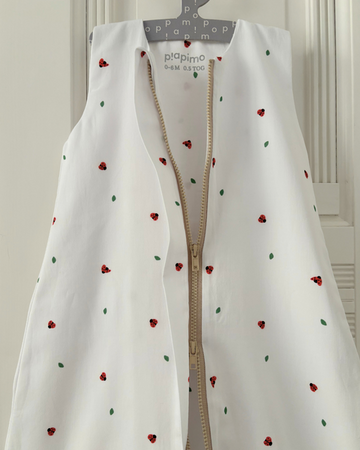 Piapimo Śpiworek Letni 0.5 TOG 0-6 Miesięcy Coccinella Biedronki