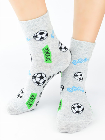 Noviti Skarpety Bawełniane z ABS Chłopięce Rozmiar 27-30 Mix