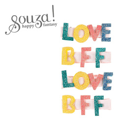 Souza! Spinki do włosów LOVE BFF 4 szt.
