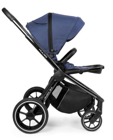 Muuvo Quick 3.0 Wózek Spacerowy Black Chrome Azure Blue