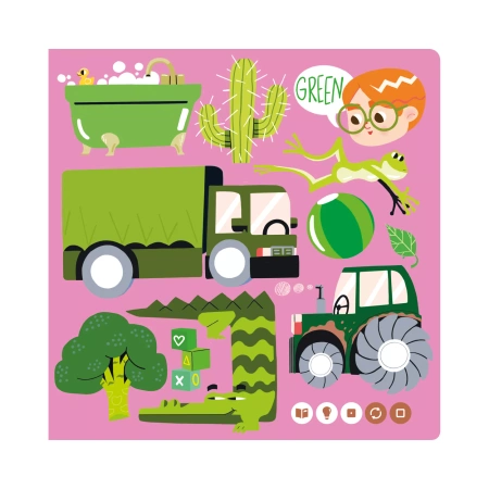 Albi Książka My First Book of Colours