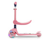 Milly Mally Fuzzy Trójkołowa Hulajnoga Balansująca z Siedziskiem Pink