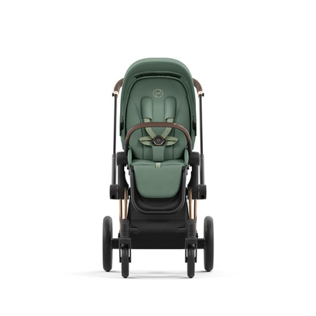 [OUTLET] Cybex Priam 4.0 Wózek Głęboko-Spacerowy Rama Rose Gold Leaf Green 