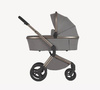 Anex Flo Wózek Głęboko-Spacerowy Charm + Cybex Aton B2 i-Size Fotelik Samochodowy 0-13kg + Baza One Volcano Black	