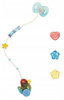 Zapf Creation Baby Born  Interaktywny Magiczny Smoczek Dla Lalki