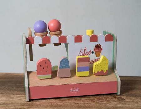 Dantoy Drewniana lodziarnia sklep z lodami