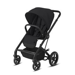 Cybex Balios S Lux Wózek Spacerowy  Deep Black - Czarna Rama 2022