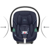 Cybex Aton S2 I-Size Fotelik Samochodowy 0-13kg Ocean Blue 2023 + Cybex Baza One Isofix