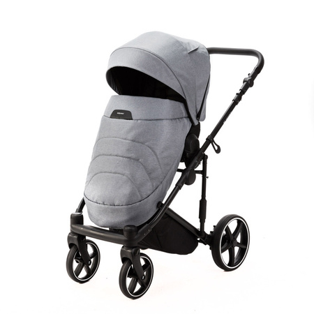 Adamex Zico New Wózek Głęboko-Spacerowy 2w1 Szary TK-60