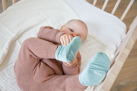 Kaloo Zestaw Prezentowy 2 w 1 Myszka Petites Chansons Niebieski