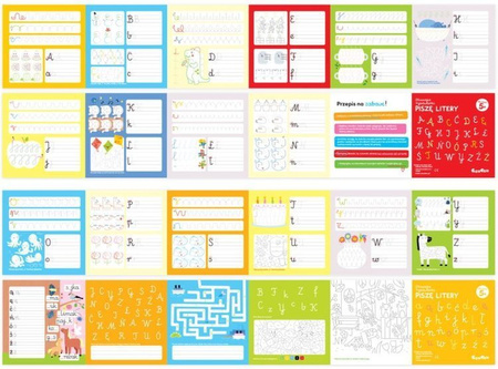 CzuCzu Dłuuugie Rysowanki Pisze Litery