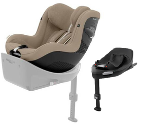 Cybex Sirona G I-Size Fotelik Samochodowy 0-20kg Plus Almond Beige + Baza G