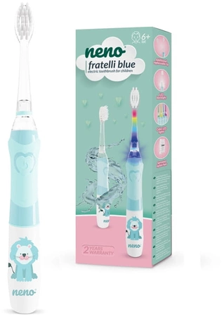 Neno Fratelli Elektroniczna Szczoteczka Dziecięca Blue (6+y)