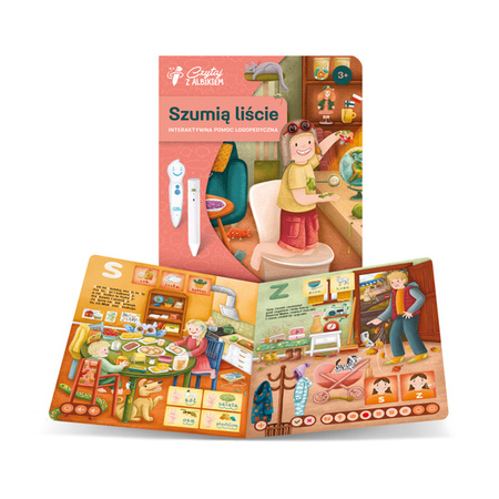 Czytaj z Albikiem. Szumią liście. Interaktywna Pomoc Logopedyczna 3+