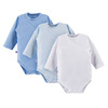 Eevi Body z długim rękawem rozpinane niemowlęce 3-pak Good day R. 68