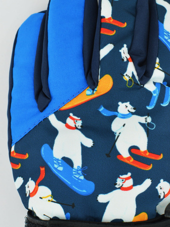 Noviti Rękawiczki Narciarskie 5P Chłopięce Narciarz Rozmiar 12