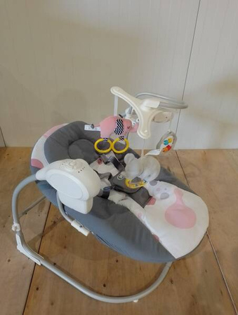 [OUTLET] Kinderkraft Minky Huśtawka Elektryczna Pink