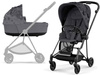 Cybex Mios 3.0 Wózek Głęboko-Spacerowy Dream Grey Simply Flowers + Śpiworek + Mufki